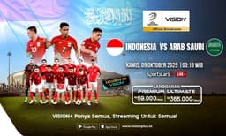 Timnas Indonesia vs Arab Saudi: Jadwal &#038; Link Streaming Kualifikasi Piala Dunia 2026