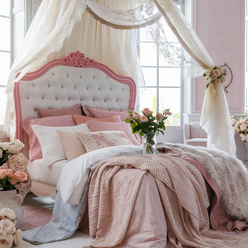 Bedroom Decor Ideas for Women with Soft Color Palette