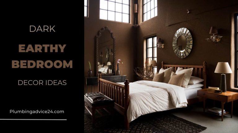 Dark Earthy Bedroom Ideas: Elegant Design with Natural Elements