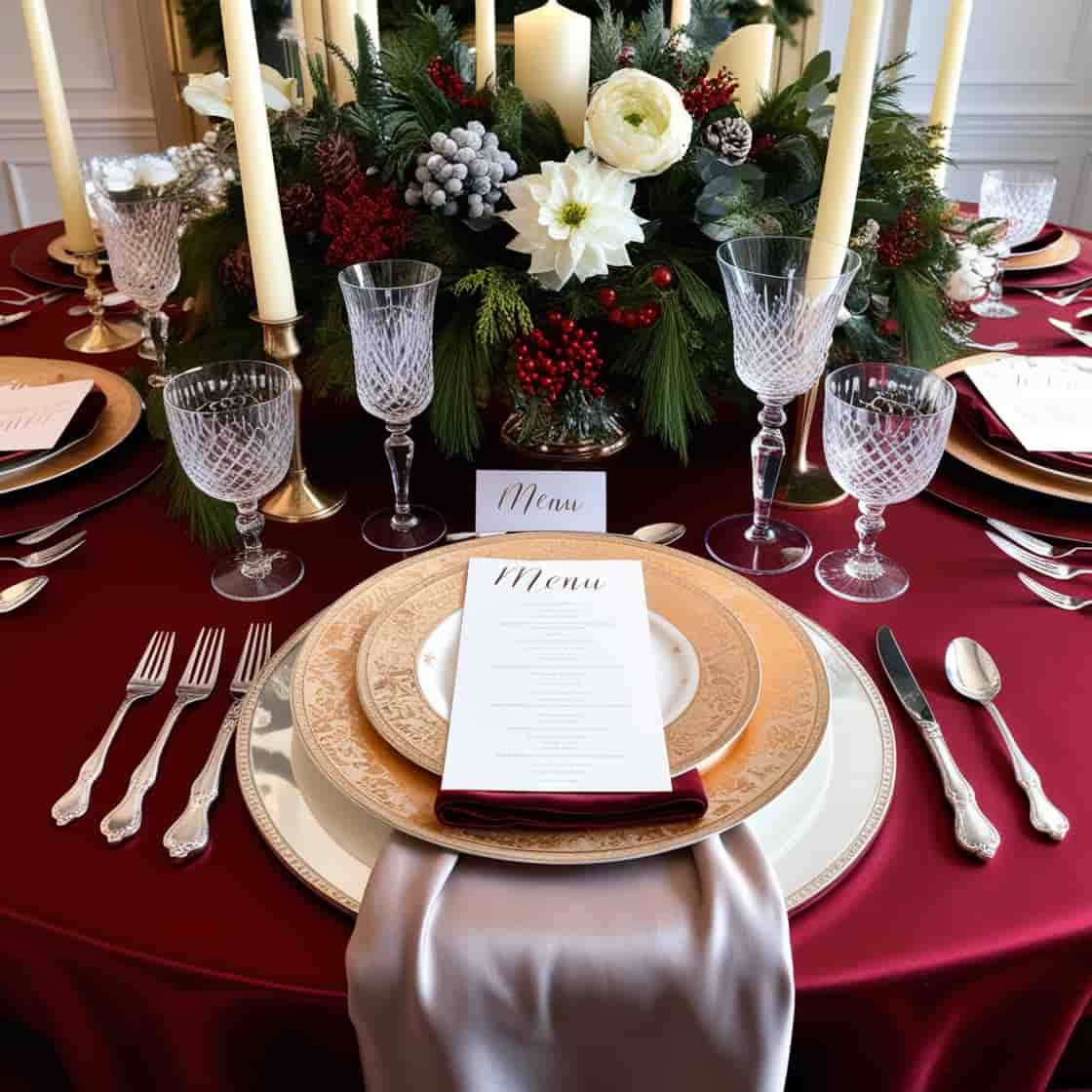 Designer Table Settings