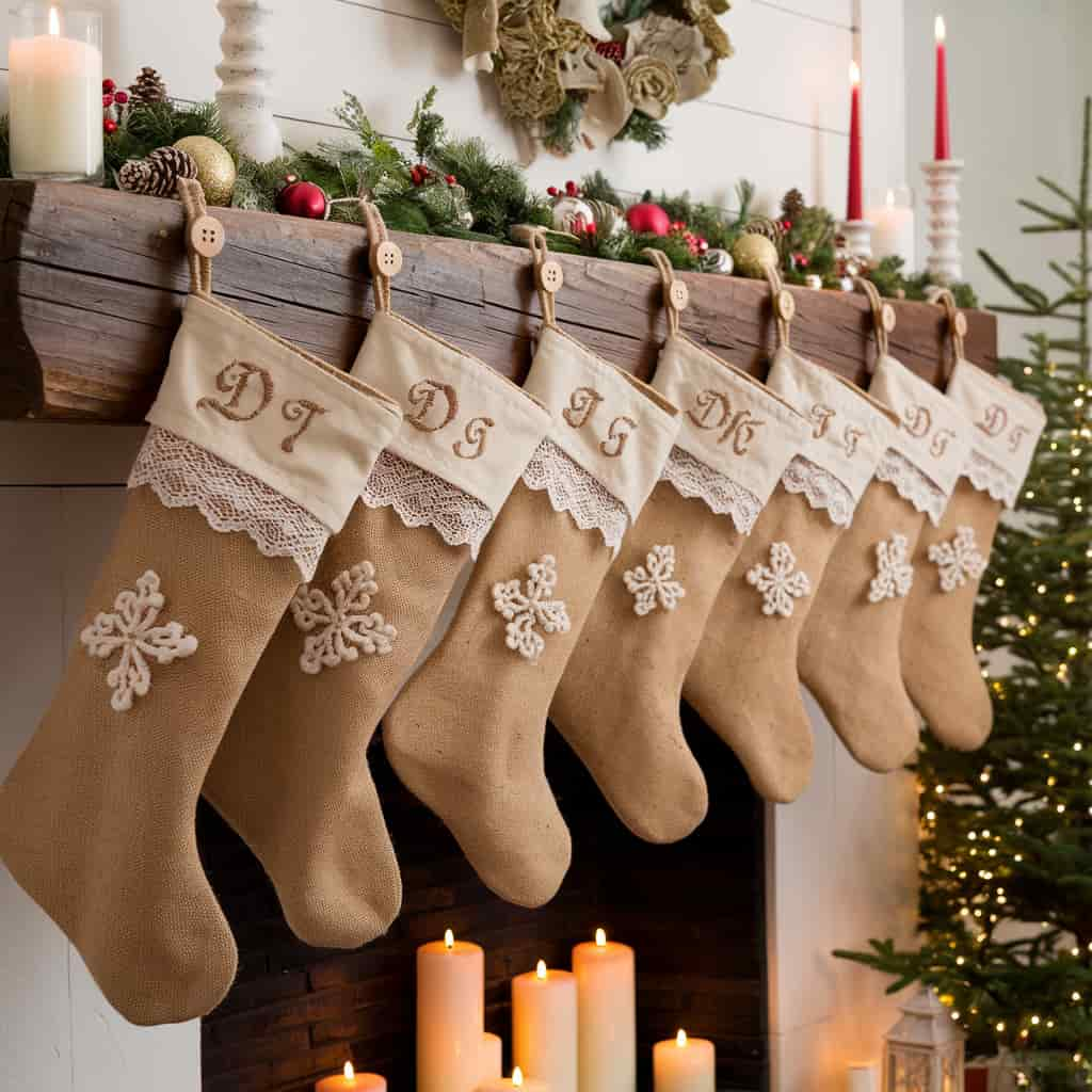 Rustic Stockings