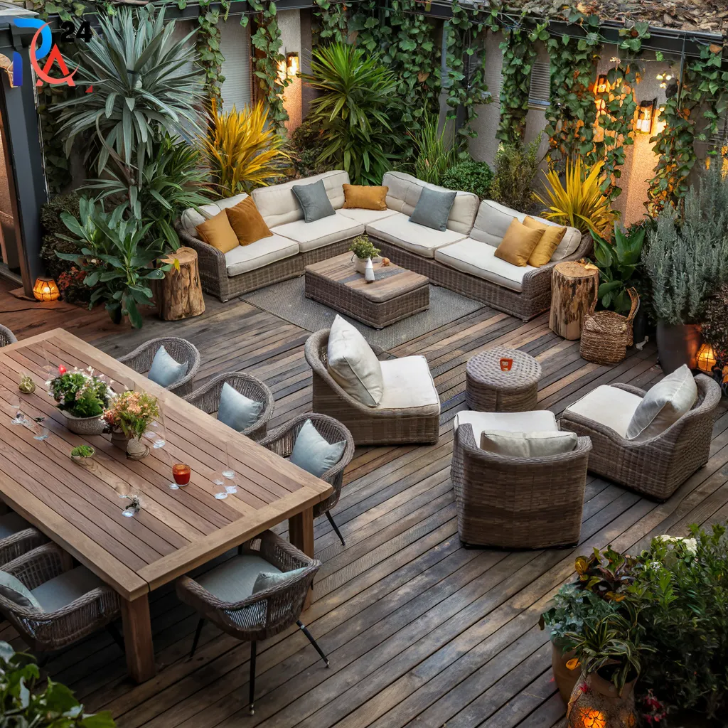 Outdoor Patio Decor Ideas with furniture