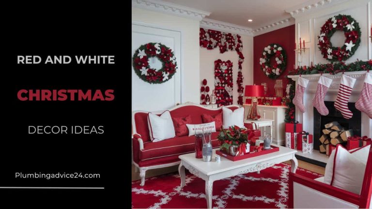 Red and White Christmas Decor Ideas: A Classic Holiday Look