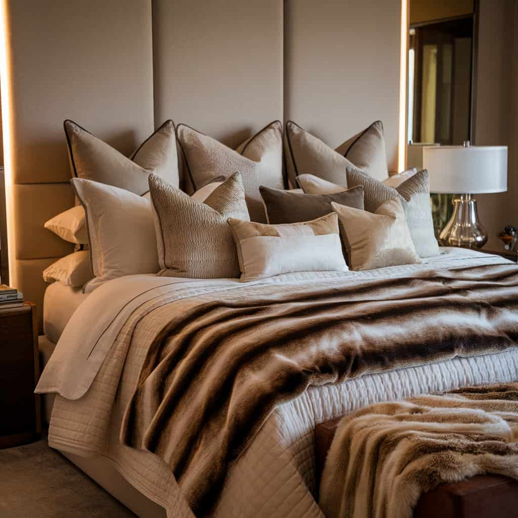 Luxury Through Layered Bedding