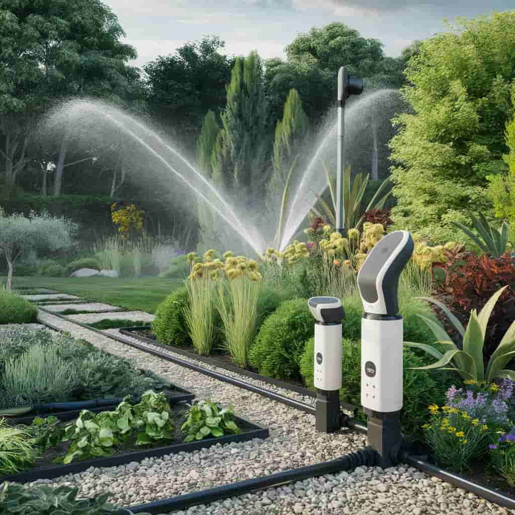 Modern Garden Design with Technology