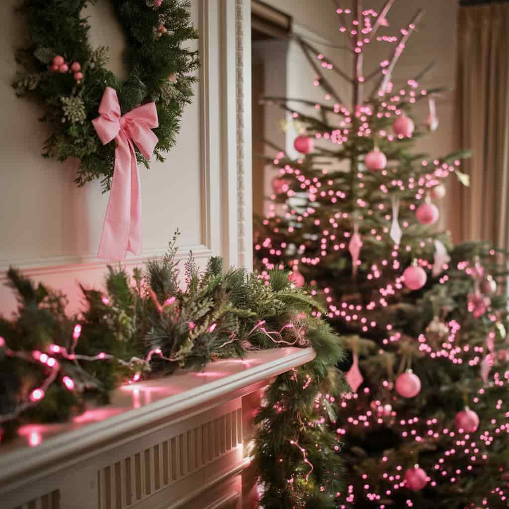 Pink Twinkling Lights