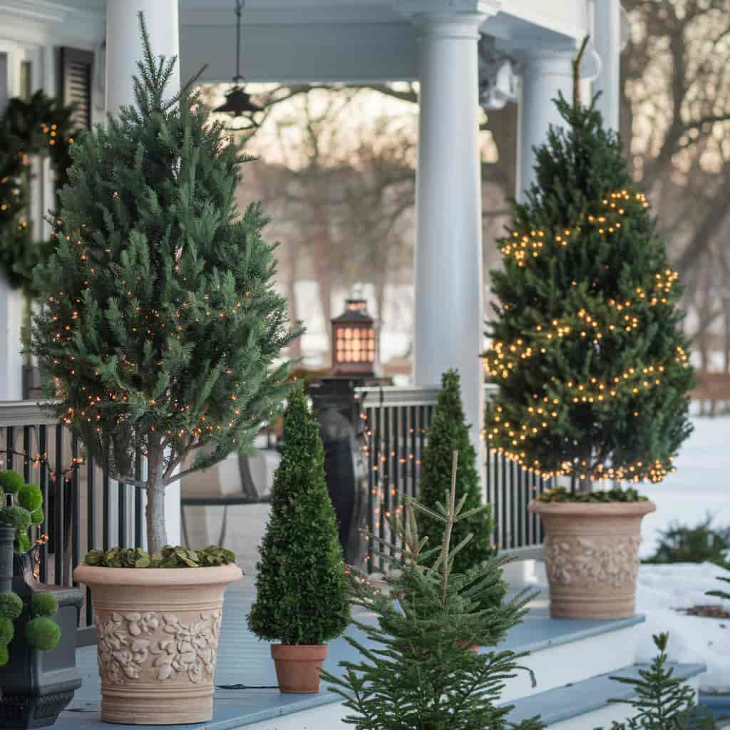 Potted Miniature Trees