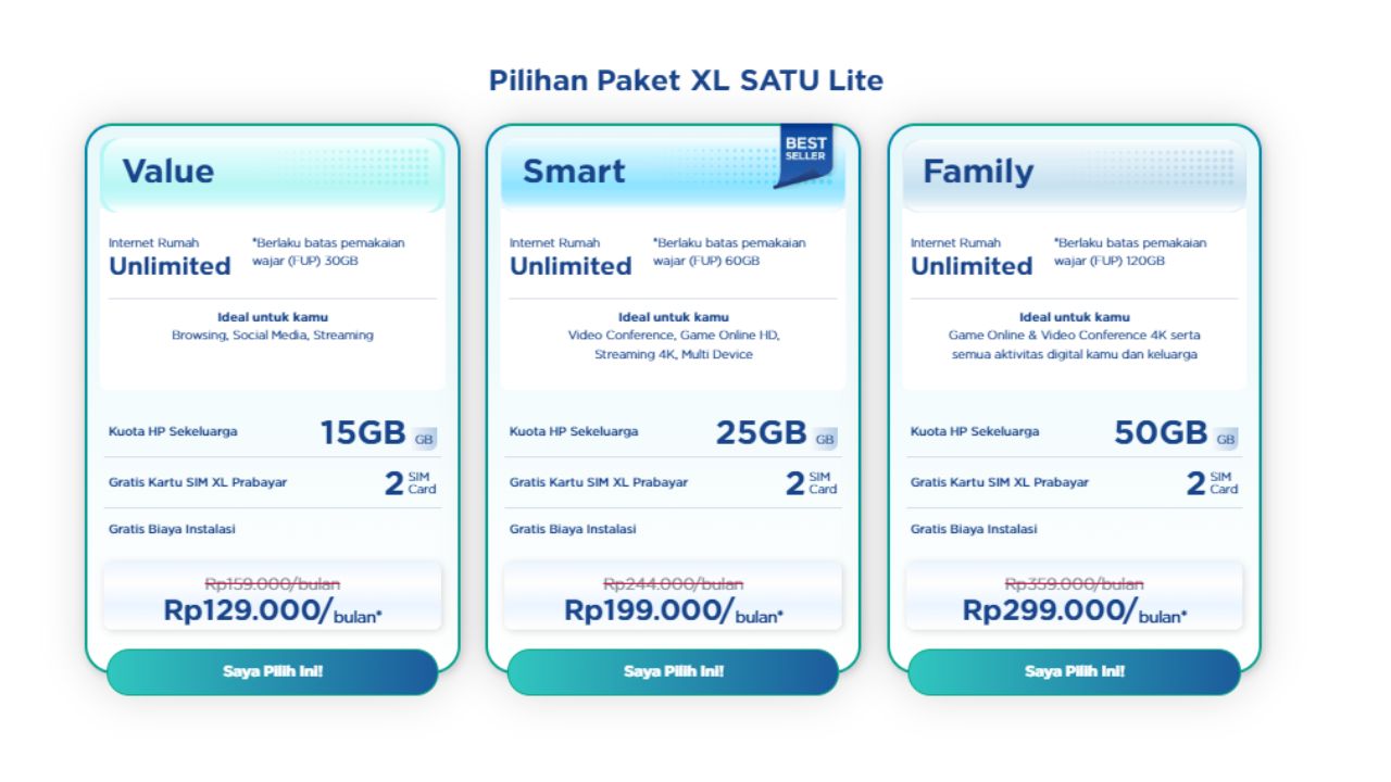 wifi murah 100 ribuan per bulan xl satu