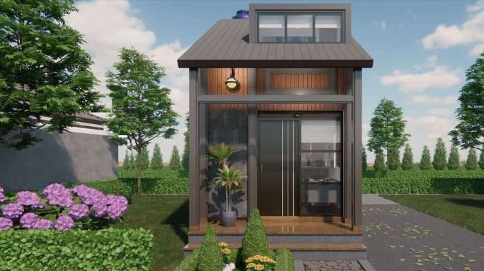 Desain rumah 6x10 3 kamar