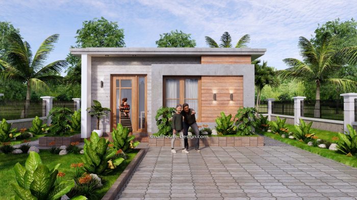 Desain rumah 6x8 kamar 2