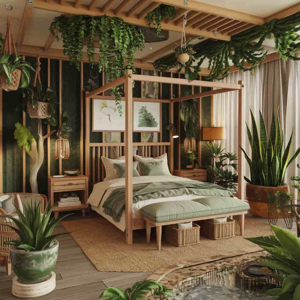 Bloxburg Bedroom Ideas with Nature-Inspired Elements