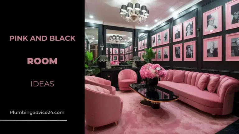 Pink and Black Room Ideas for a Bold and Elegant