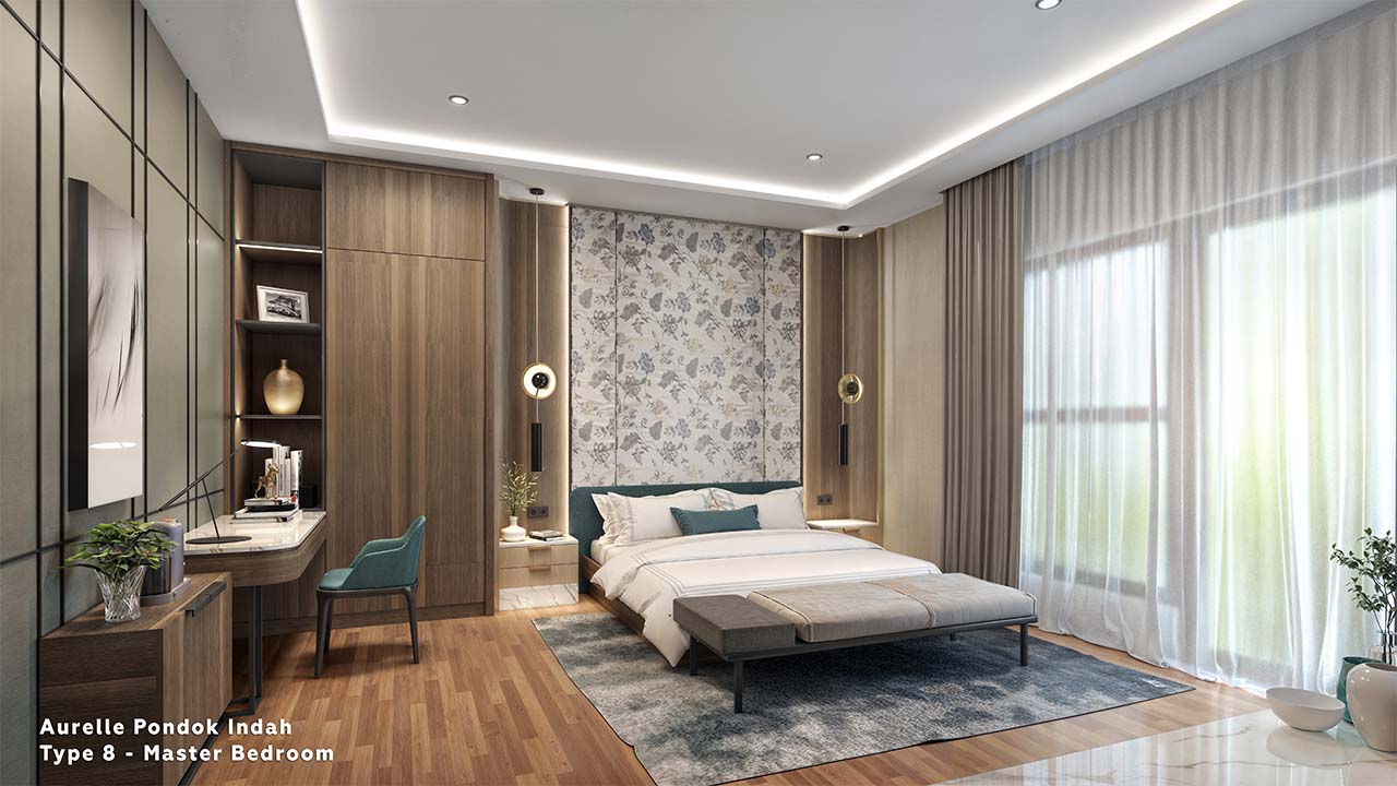 AURELLE Pondok Indah Master Bedroom