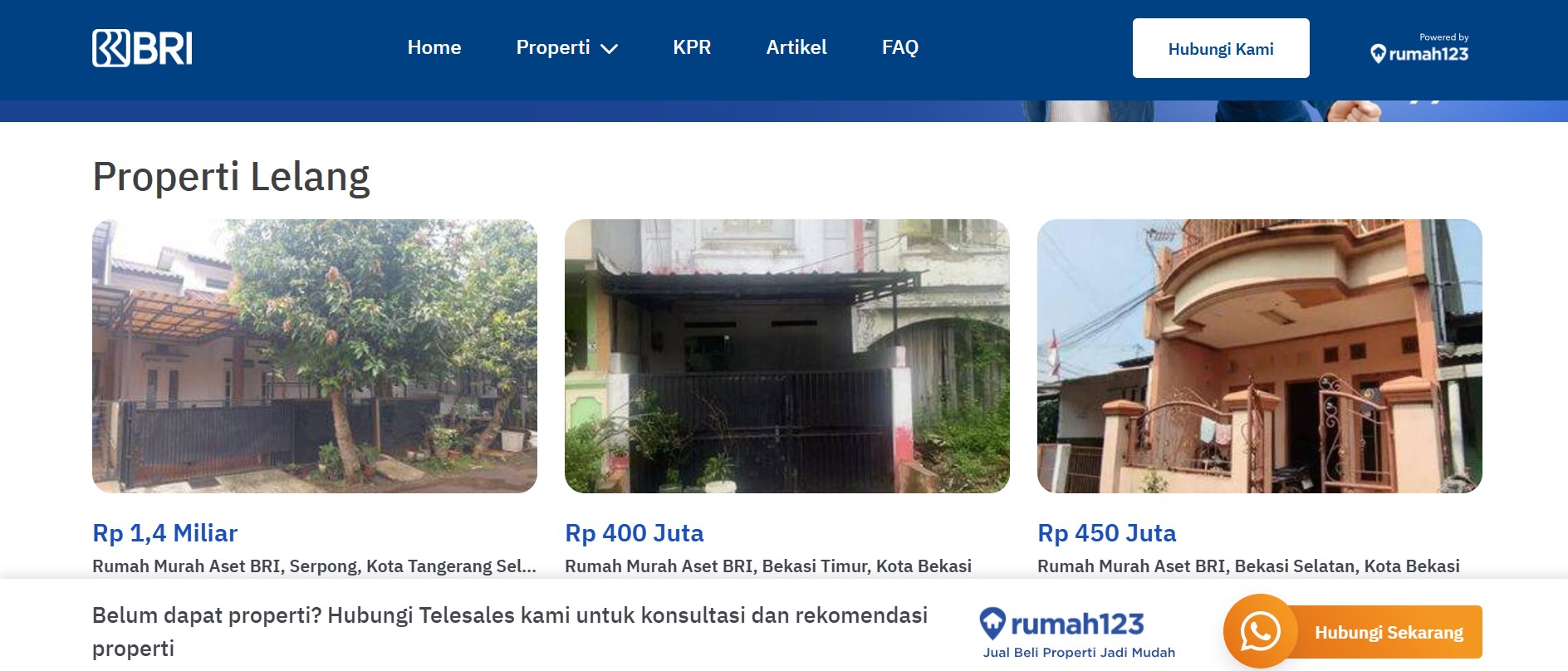 cara beli rumah lelang