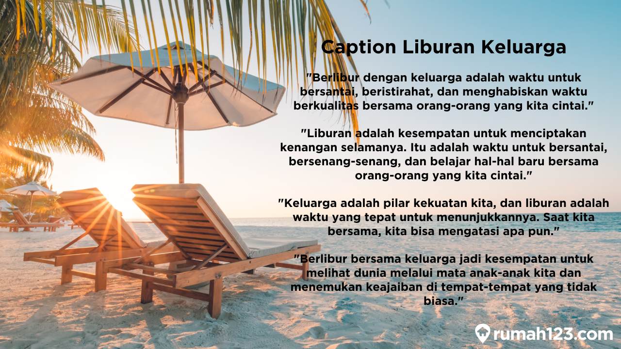 caption liburan singkat