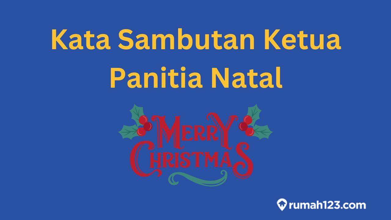 kata sambutan ketua panitia natal