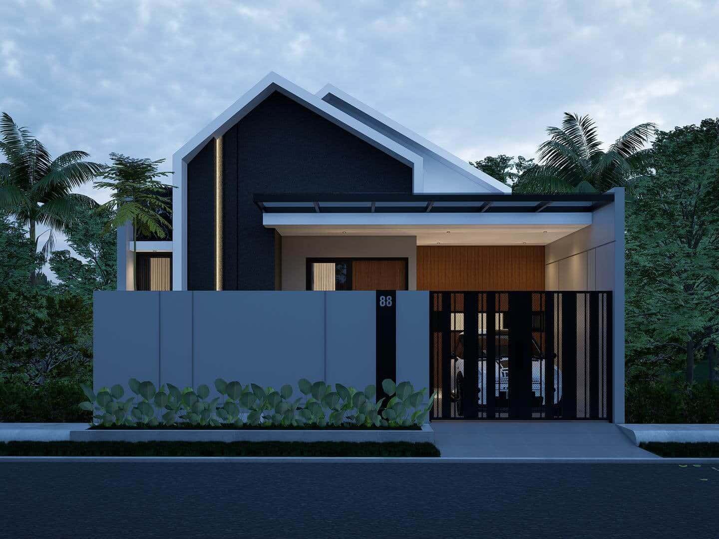 10 Inspirasi Model Rumah Minimalis 1 Lantai untuk Hunian Modern Terbaru