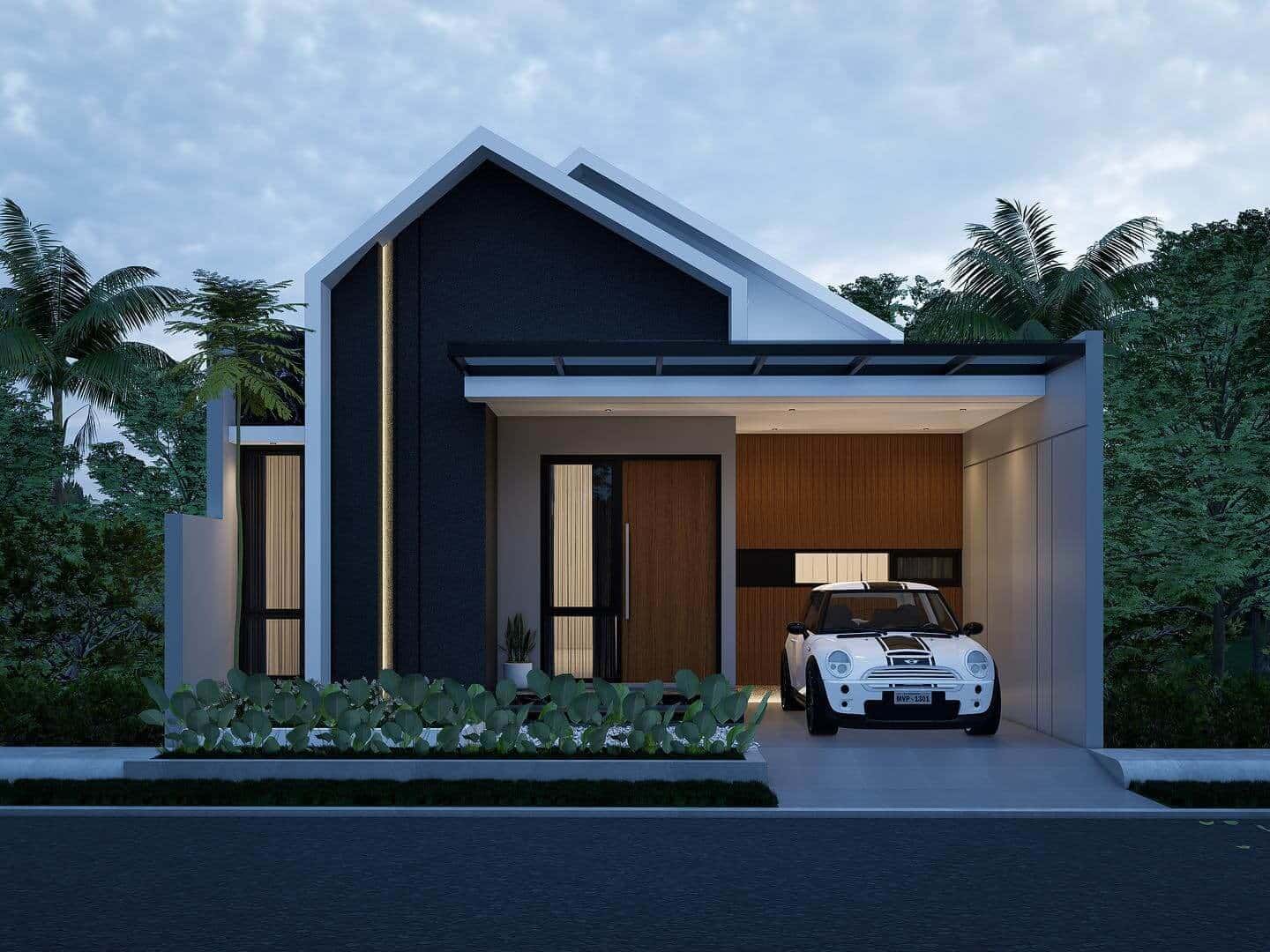 10 Inspirasi Model Rumah Minimalis 1 Lantai untuk Hunian Modern