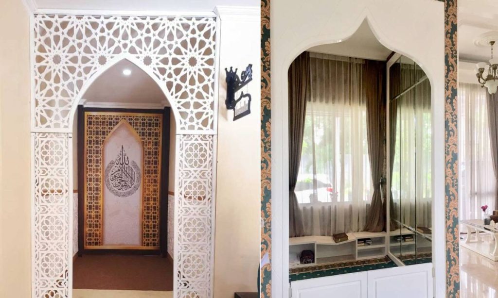 8 Model Pintu Mushola Dalam Rumah Keren, Unik, dan Aesthetic