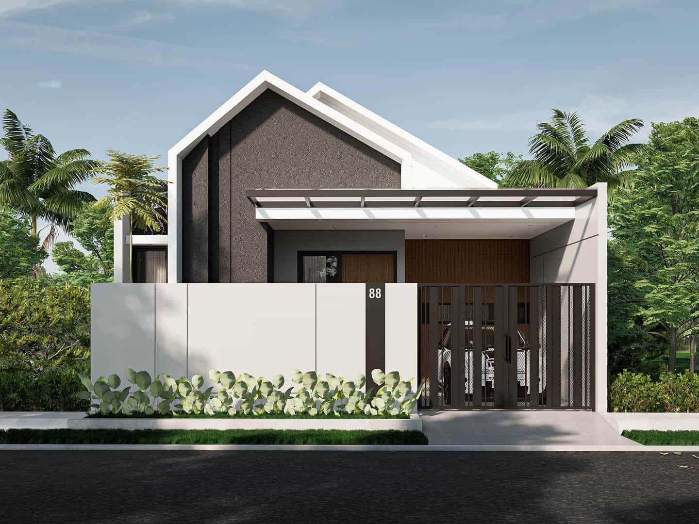 Inspirasi Model Rumah Minimalis 1 Lantai untuk Hunian Modern Terbaru