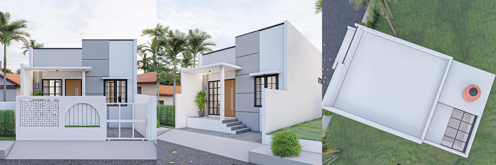 inspirasi rumah minimalis modern tipe 36 unik