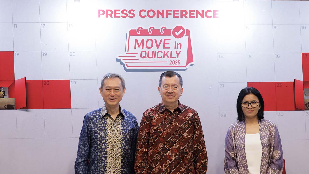 press conference program move in quickly 2025 sinar mas land