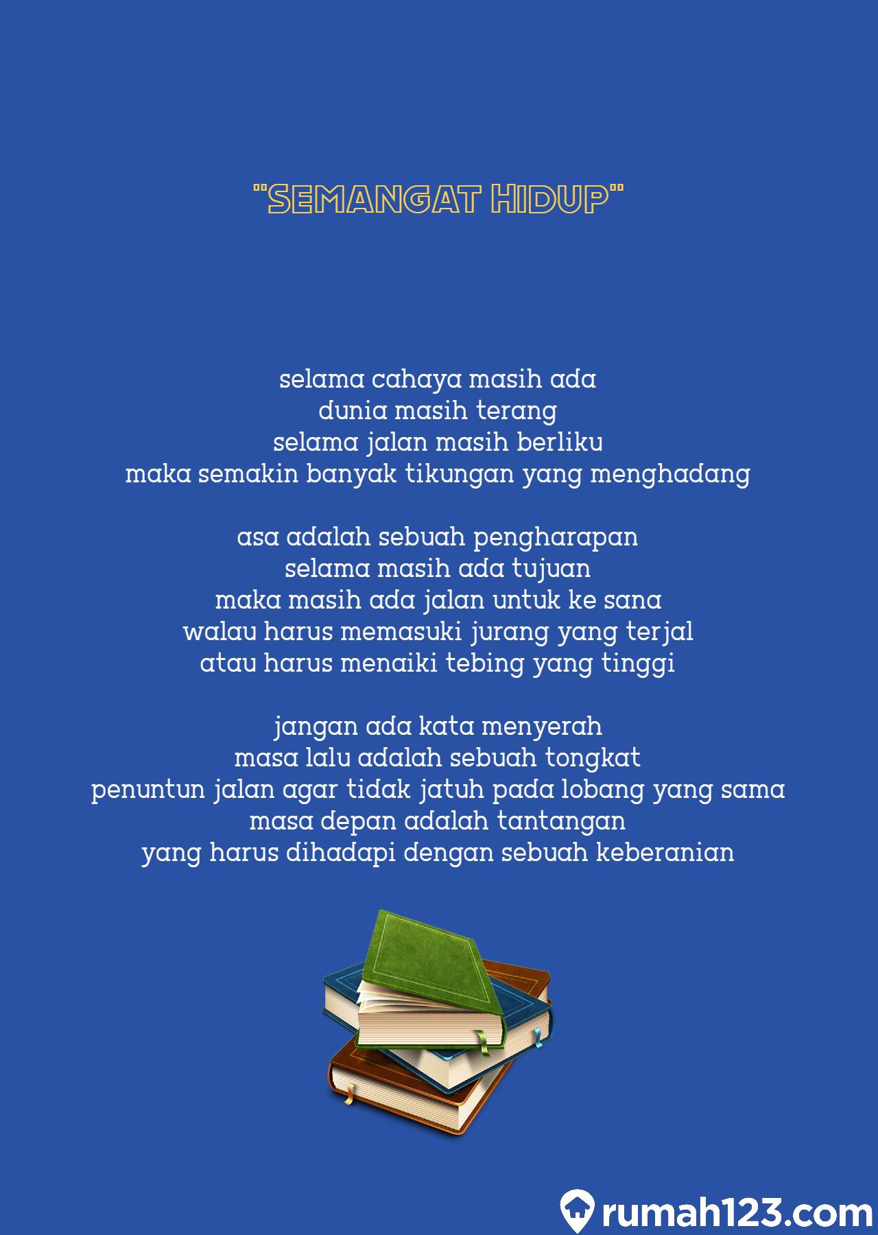 puisi motivasi jangan menyerah