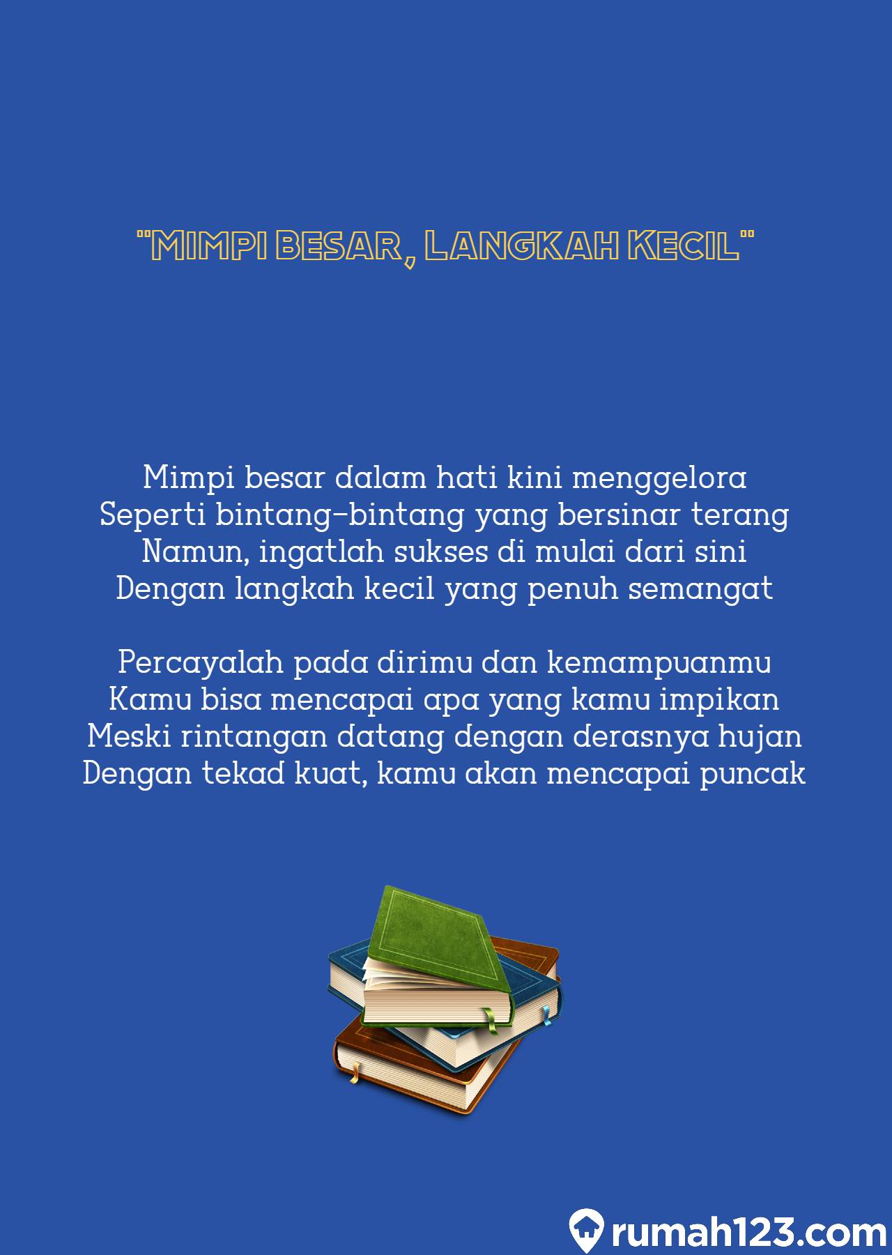 puisi motivasi belajar