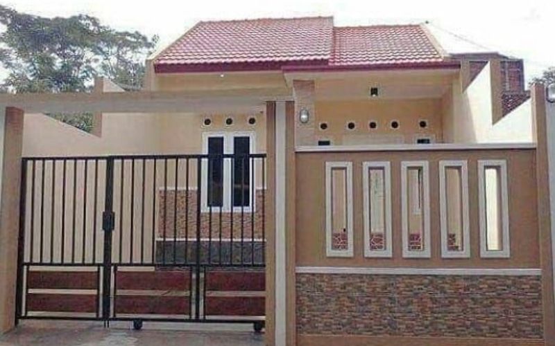 Model Pagar Rumah Tembok Sederhana