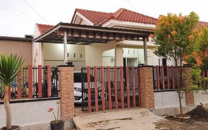 Model Pagar Rumah Setengah Tembok