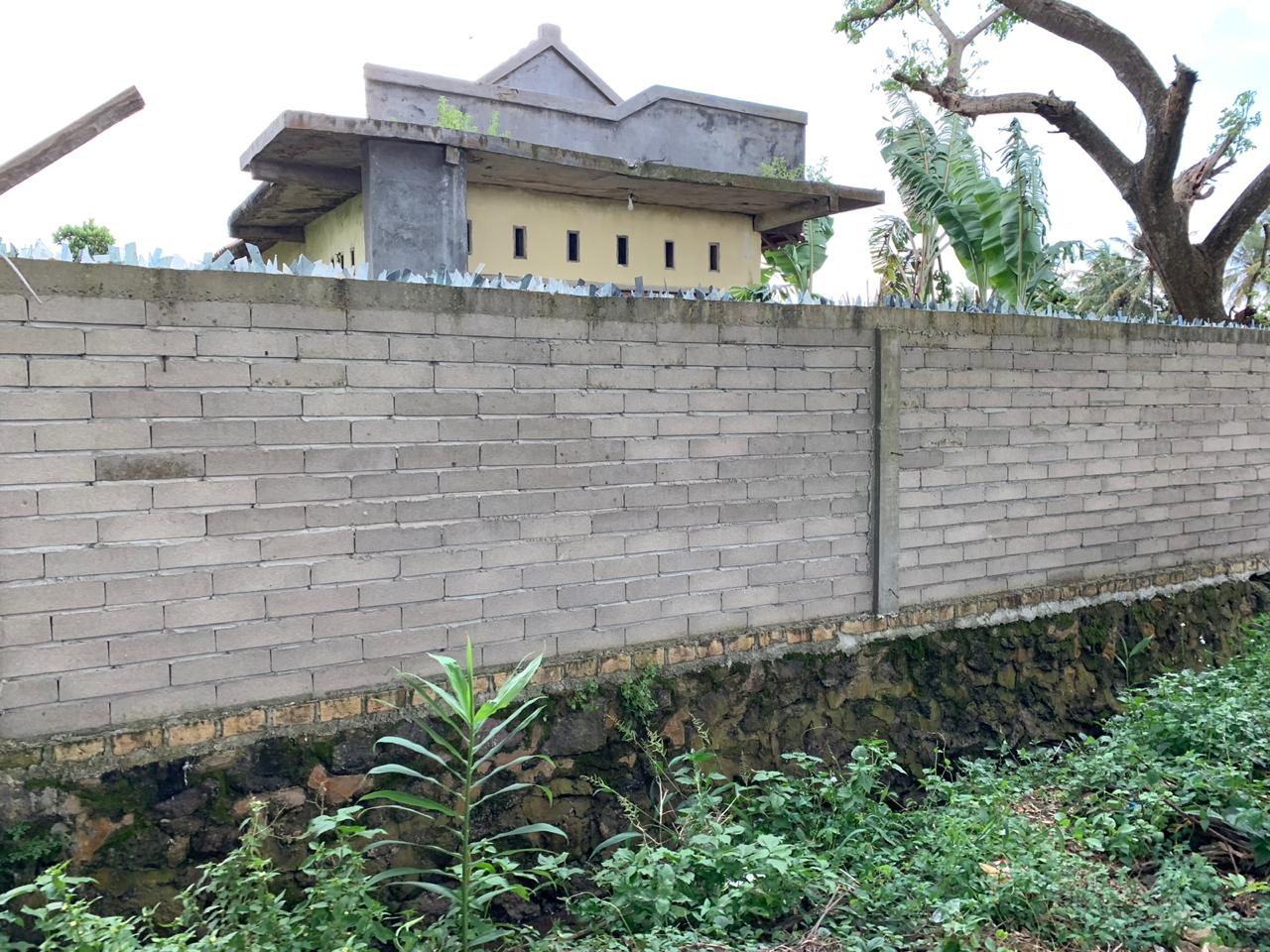 model pagar rumah tembok sederhana batako